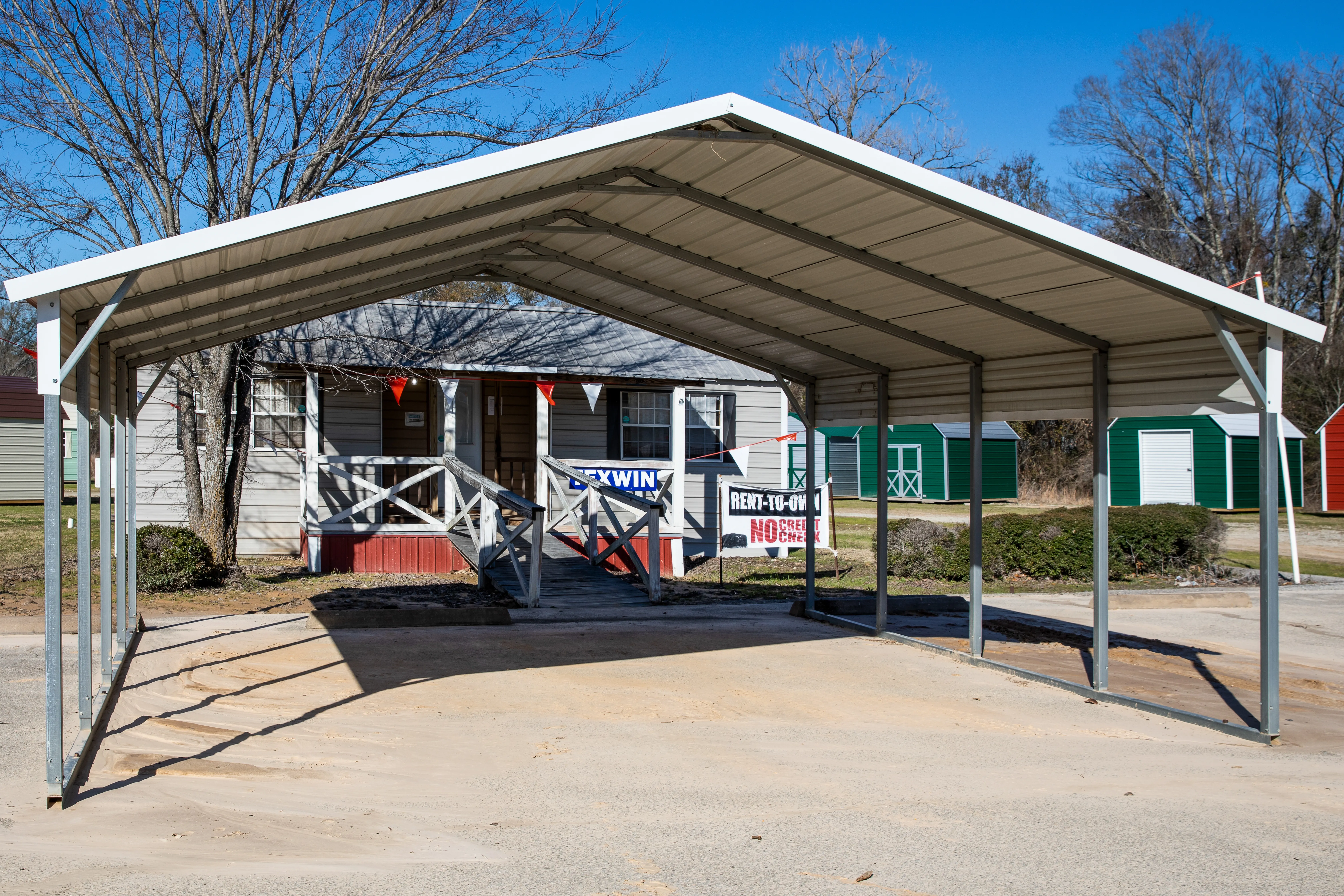 Three Car Garage Carports