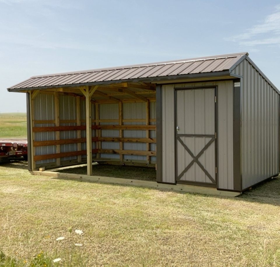 Metal with Tack Room