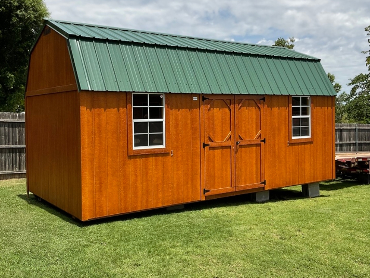 10×20 Wood Lofted Barn in Edmond, OK
