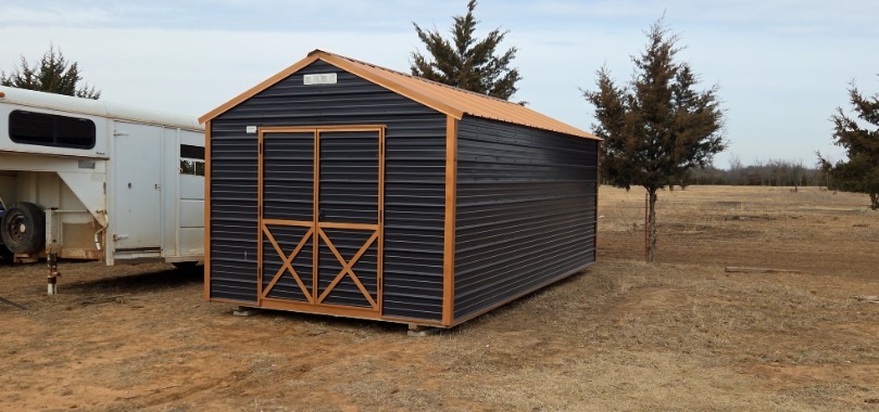 10×20 Metal Cottage Barn In Stroud, OK