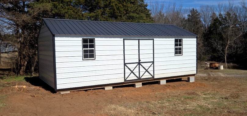 14×28 Metal Cottage Barn in Stillwater, Ok