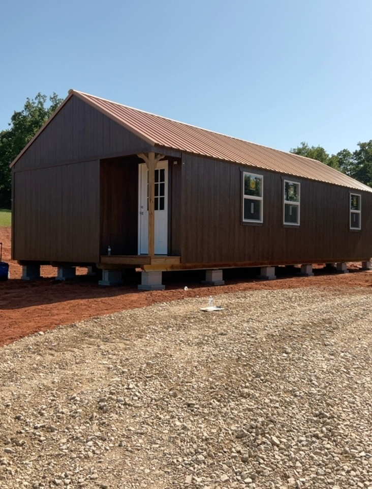 16×40 Wood Cabin in Harrah, OK