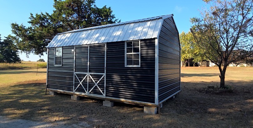 12×20 Metal Loft Barn in Stillwater, OK
