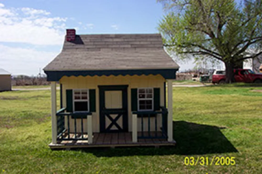 Cottage playhouses for sale at OK Structures