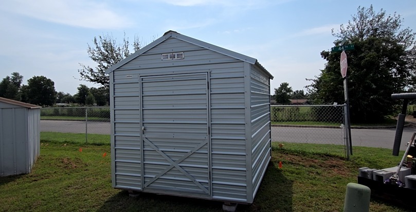 8×10 Metal Cottage Barn in Sand Springs, OK