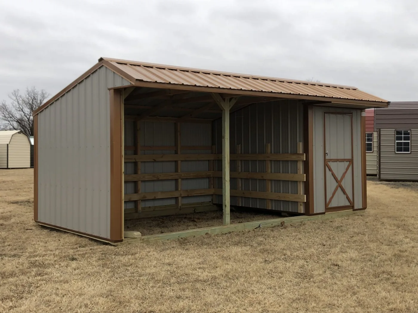 Metal with Tack Room