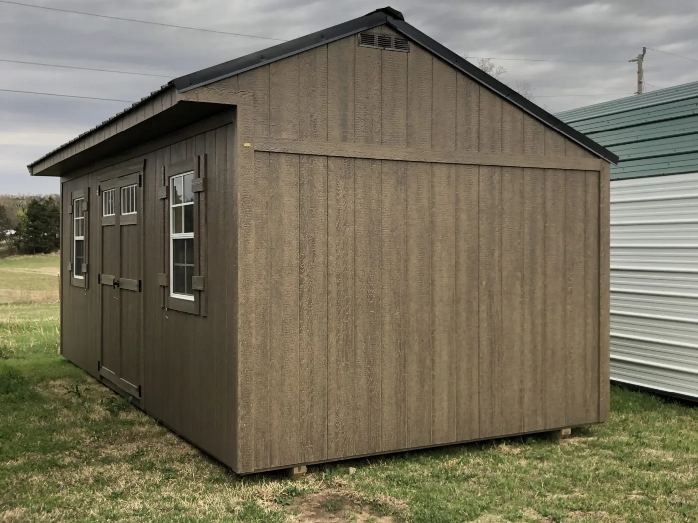 Ranch wood barn