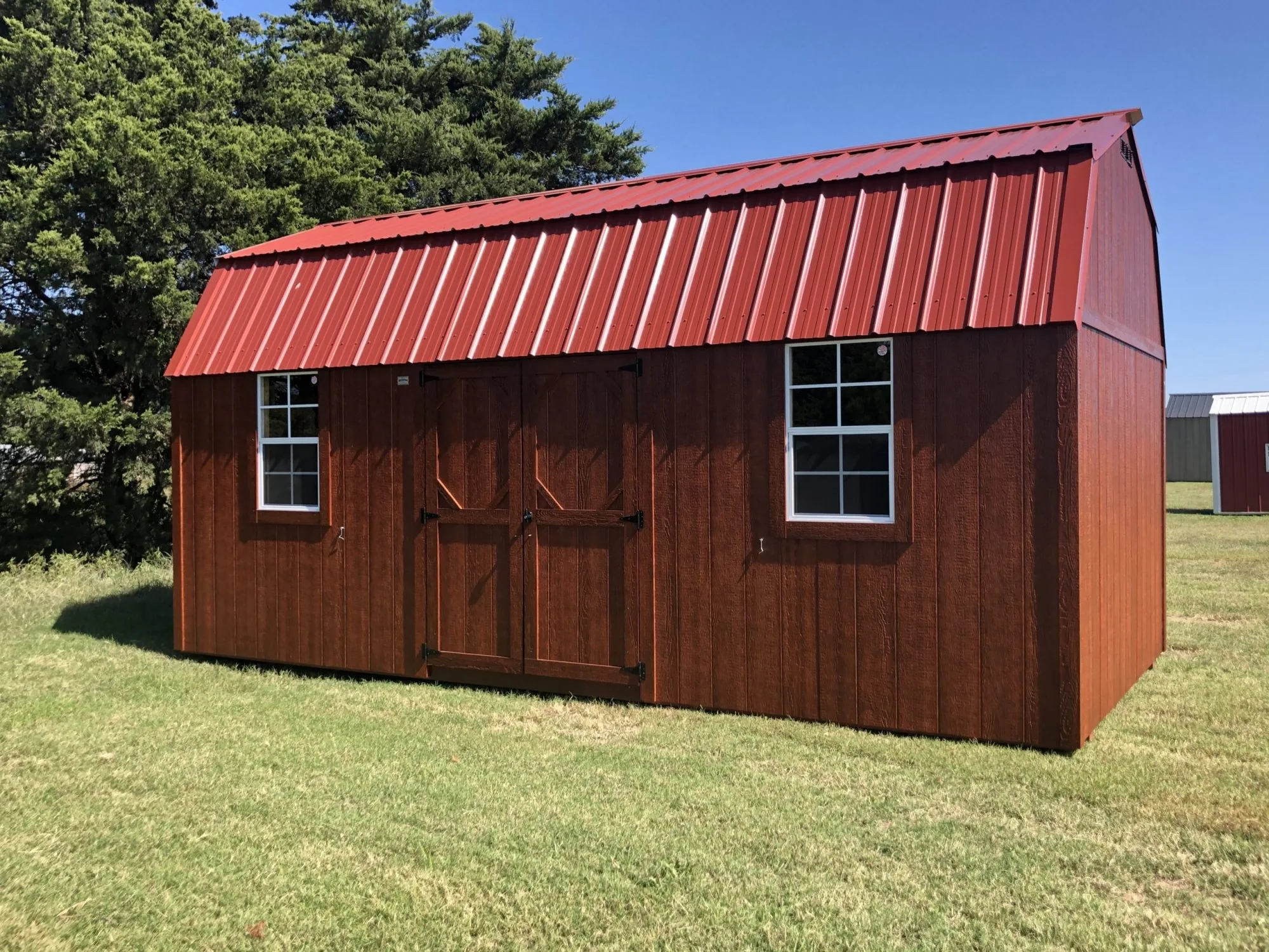Shed with loft