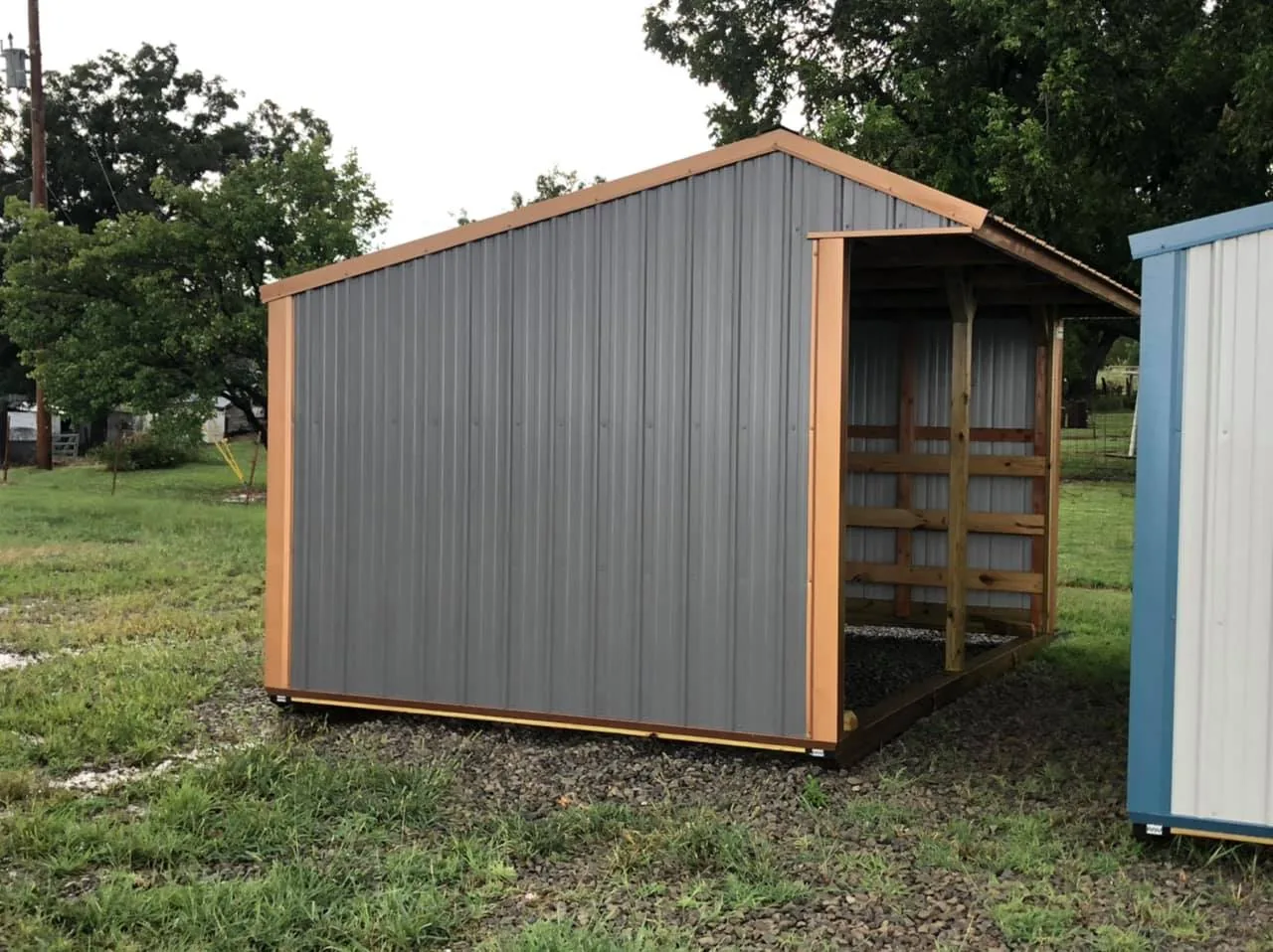 Wood horse barn for sale in Oklahoma