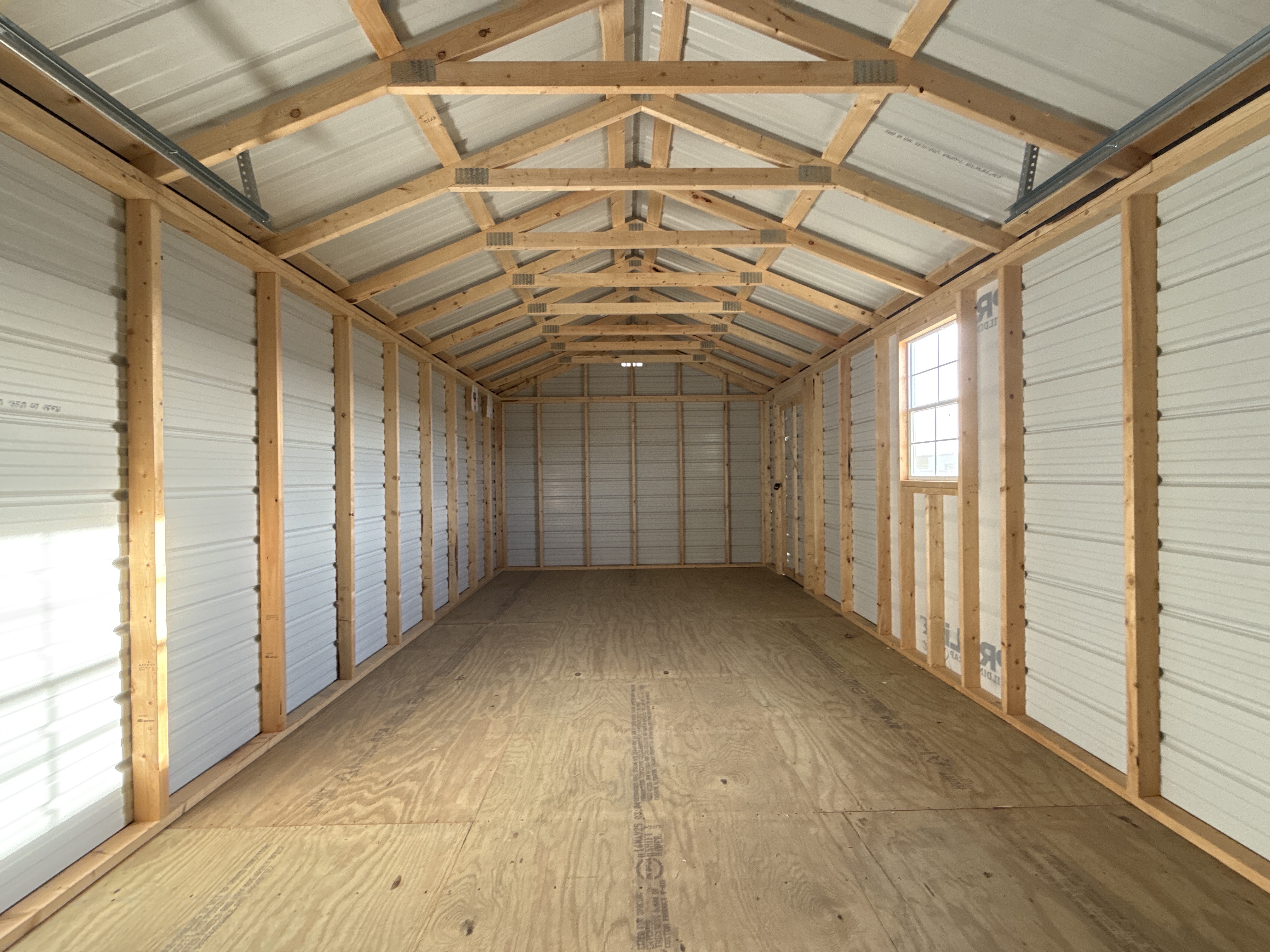 Metal Portable Garage 12 x 24 photo 3