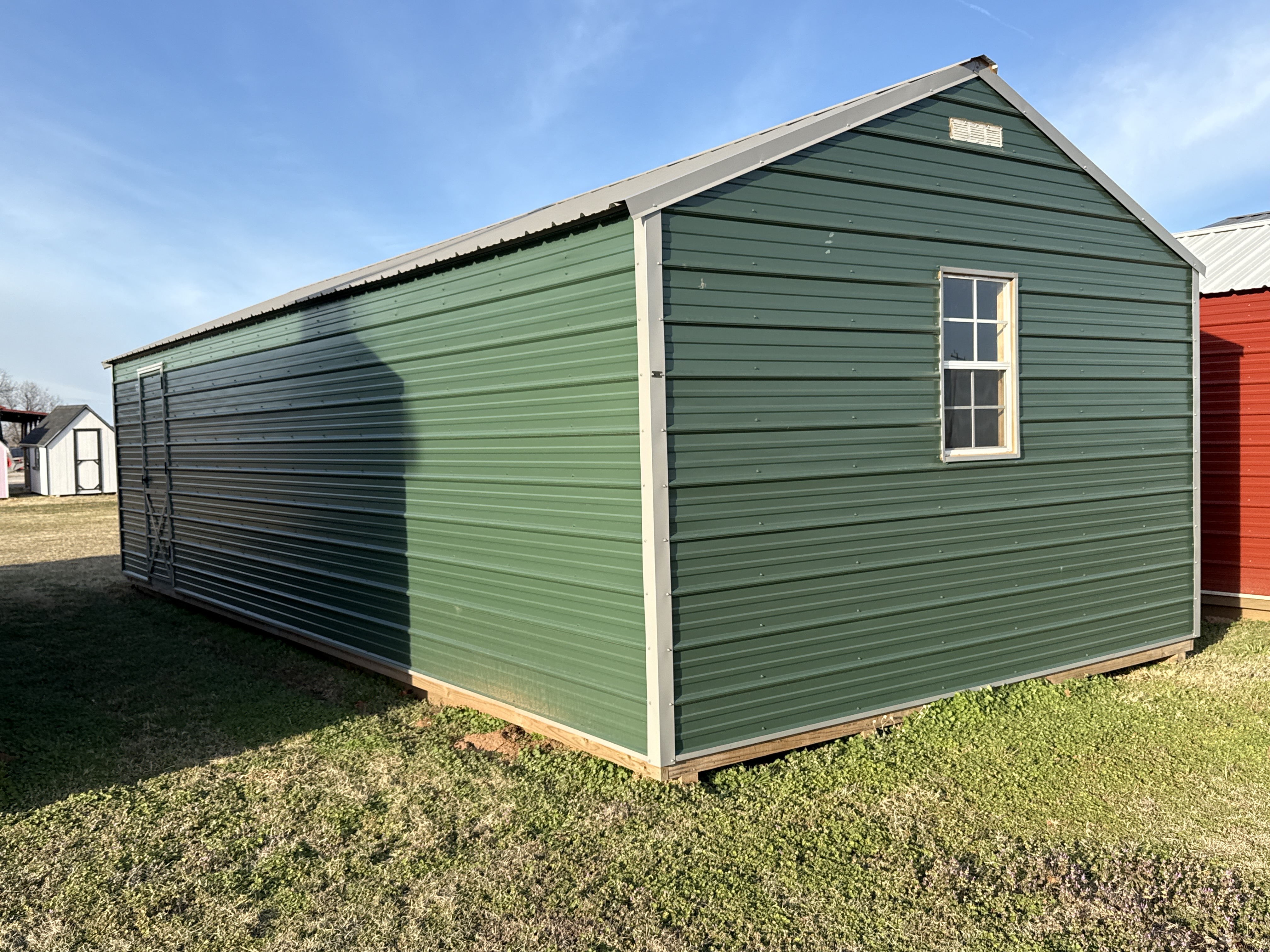 Metal Portable Garage 14 x 32 photo 3