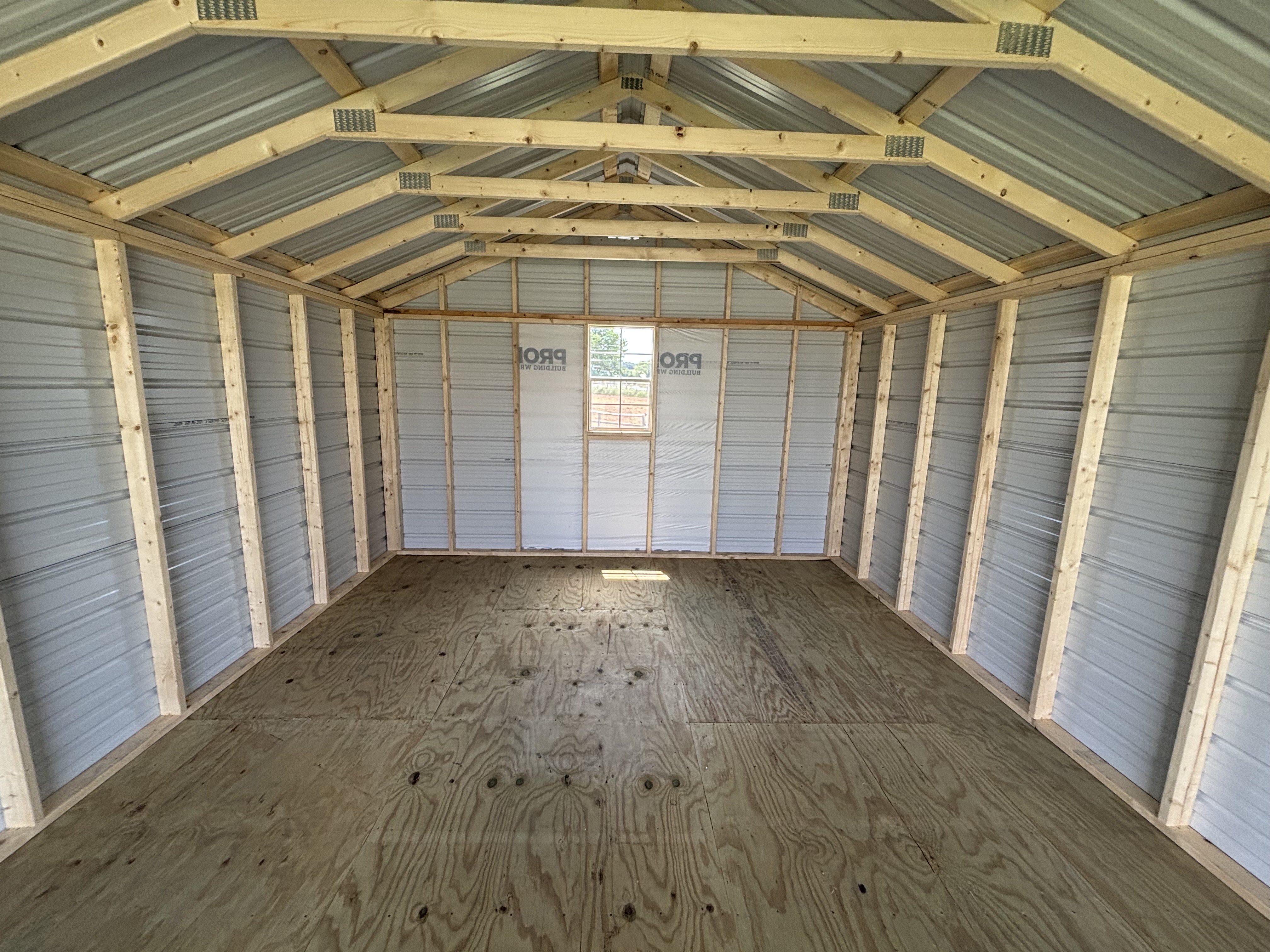 Metal Portable Garage 14 x 24 photo 2