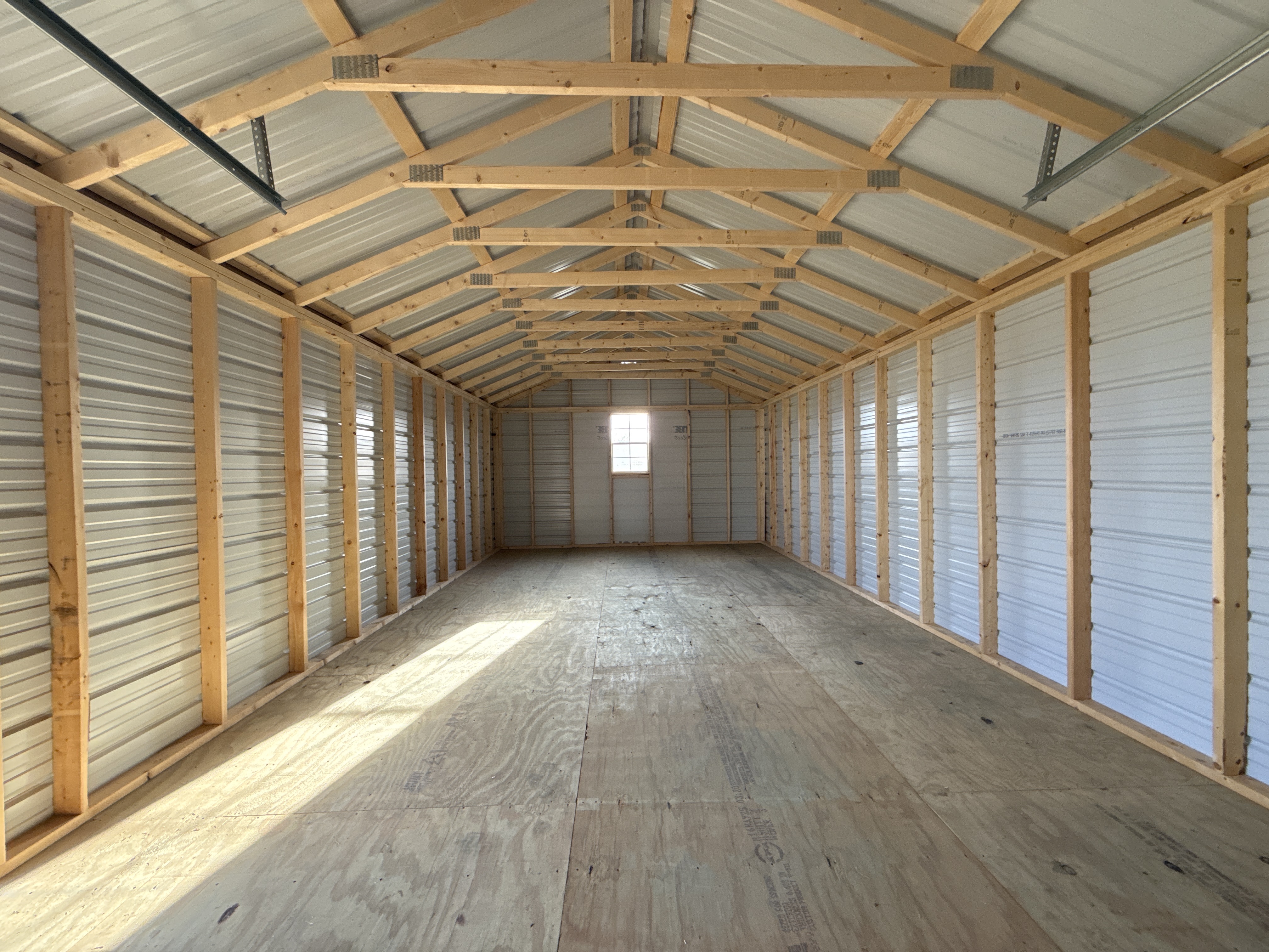 Metal Portable Garage 14 x 28 photo 2
