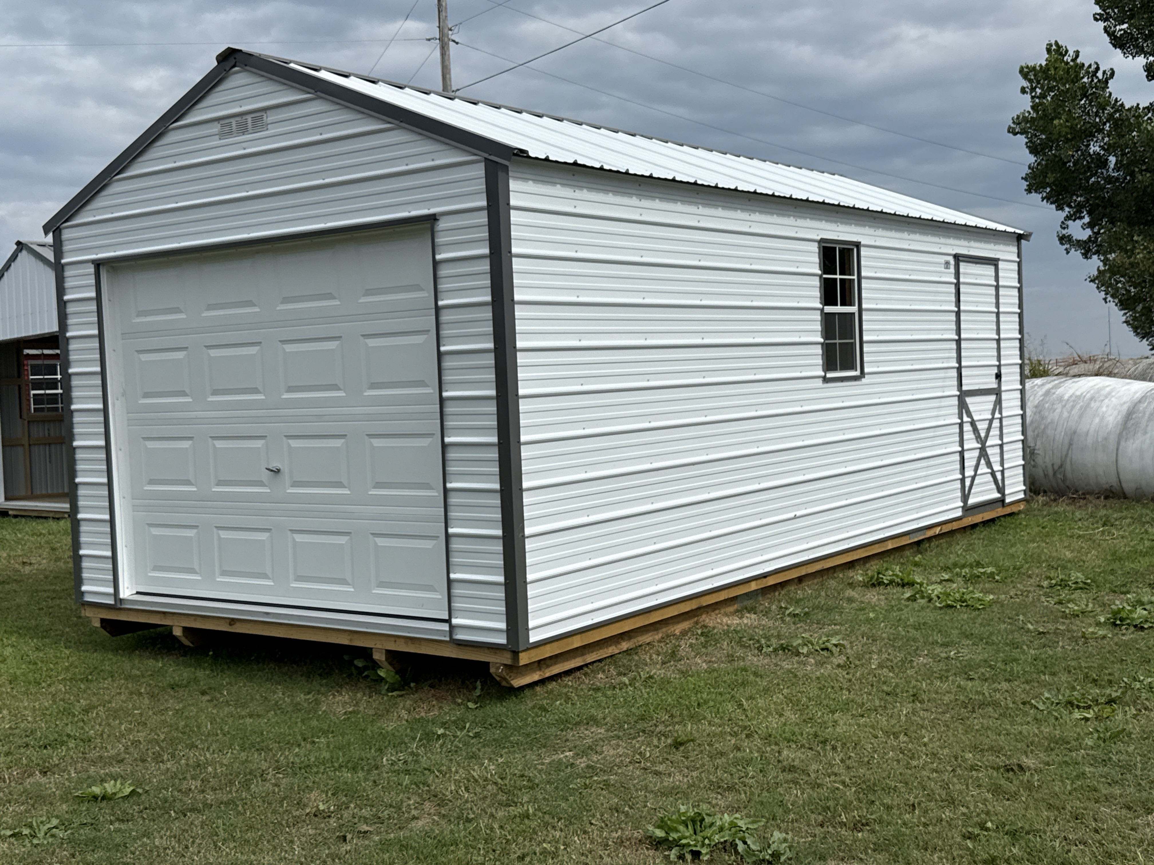 Metal Portable Garage 12 x 24