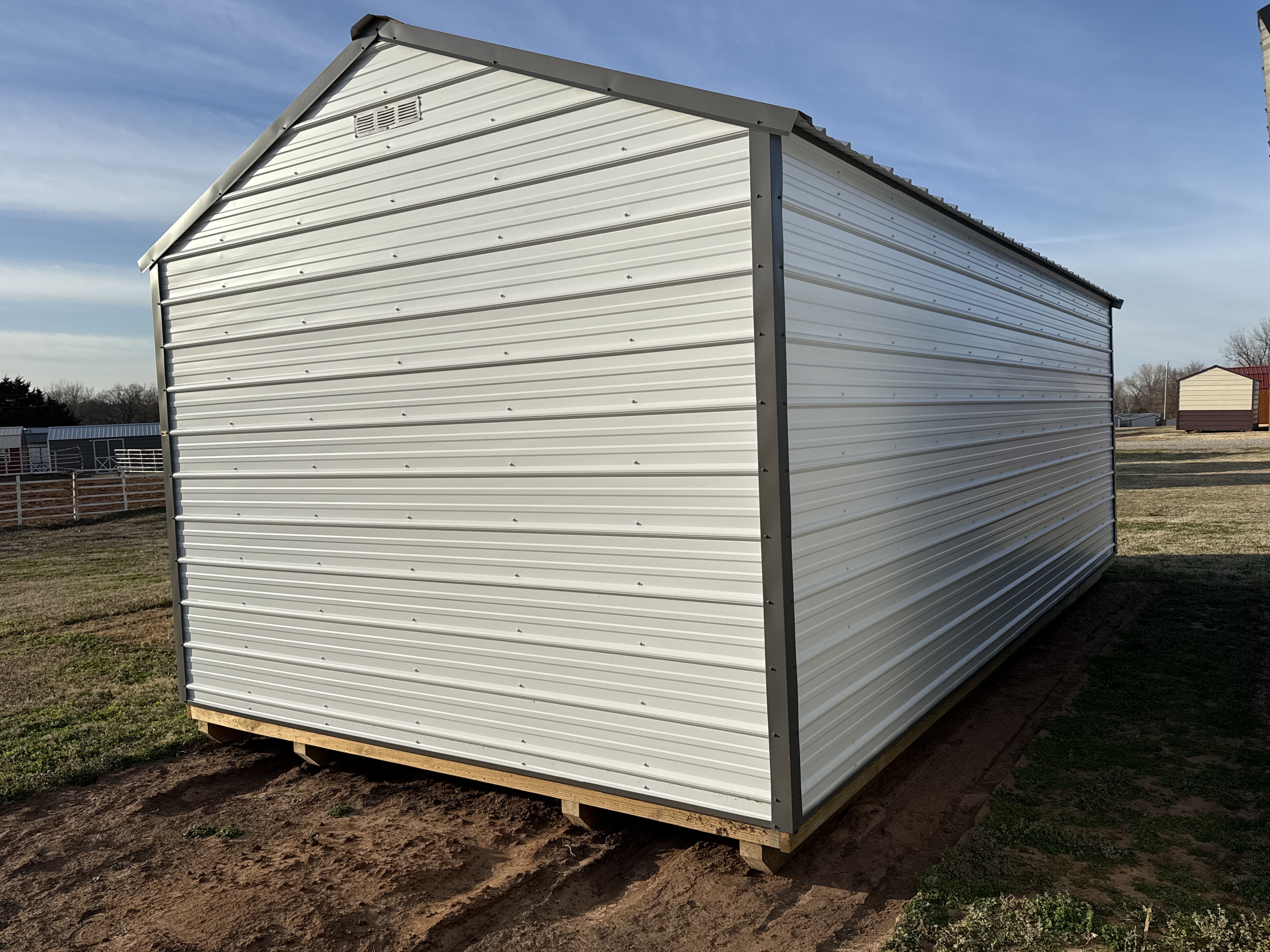 Metal Portable Garage 12 x 24 photo 4