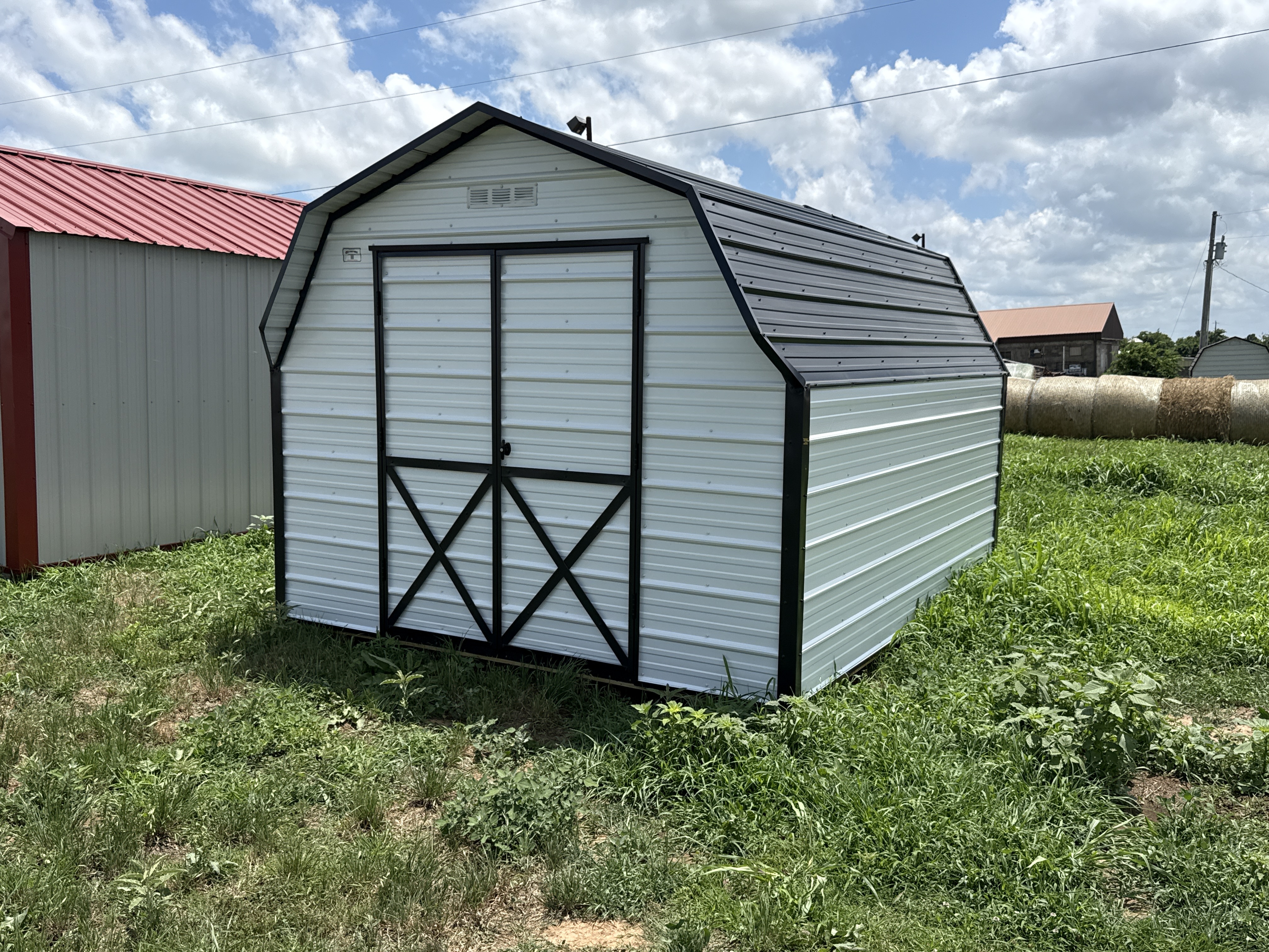 Metal Mini Barn 10 x 12