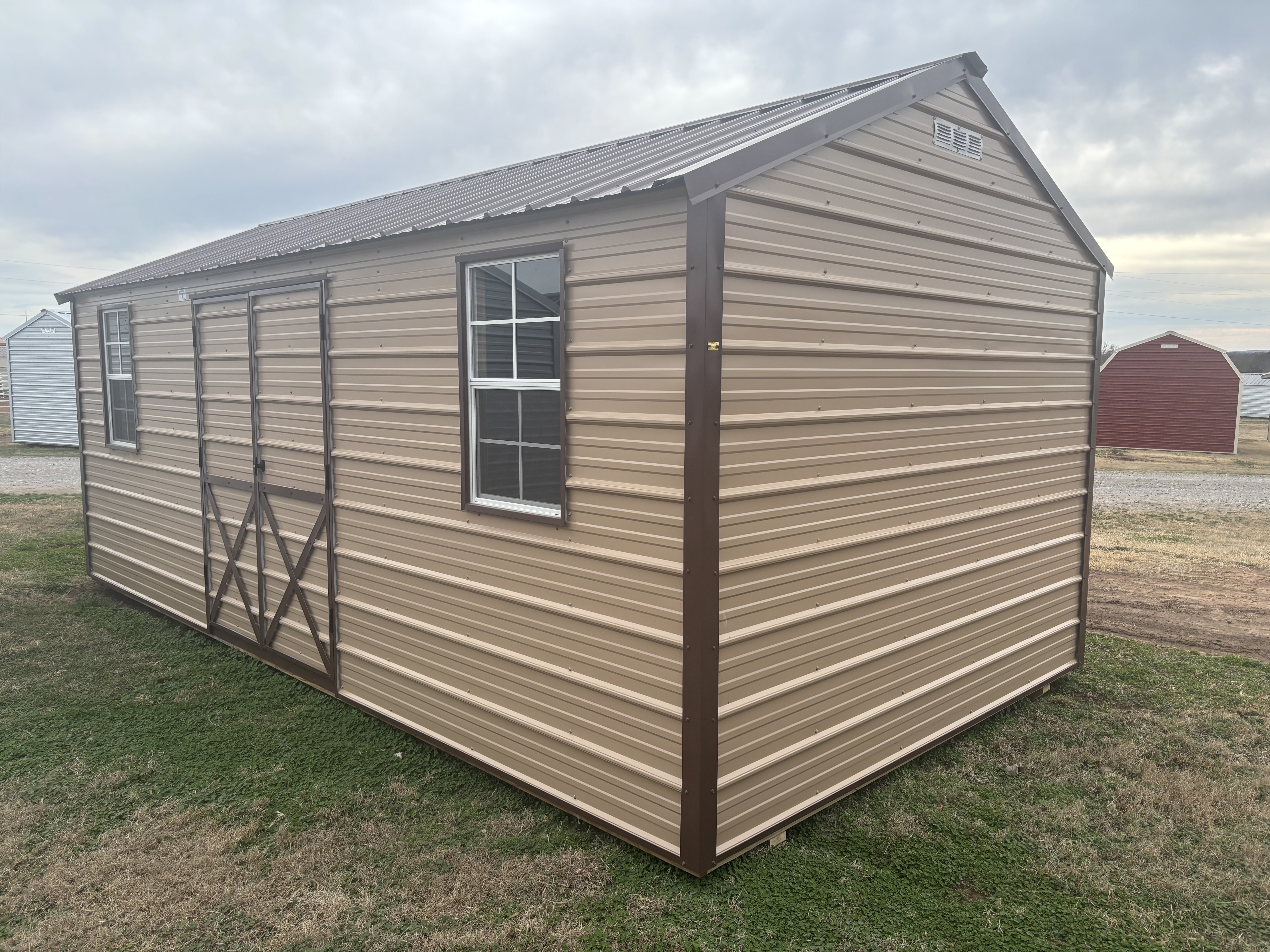 Metal Cottage Barn 10 x 20