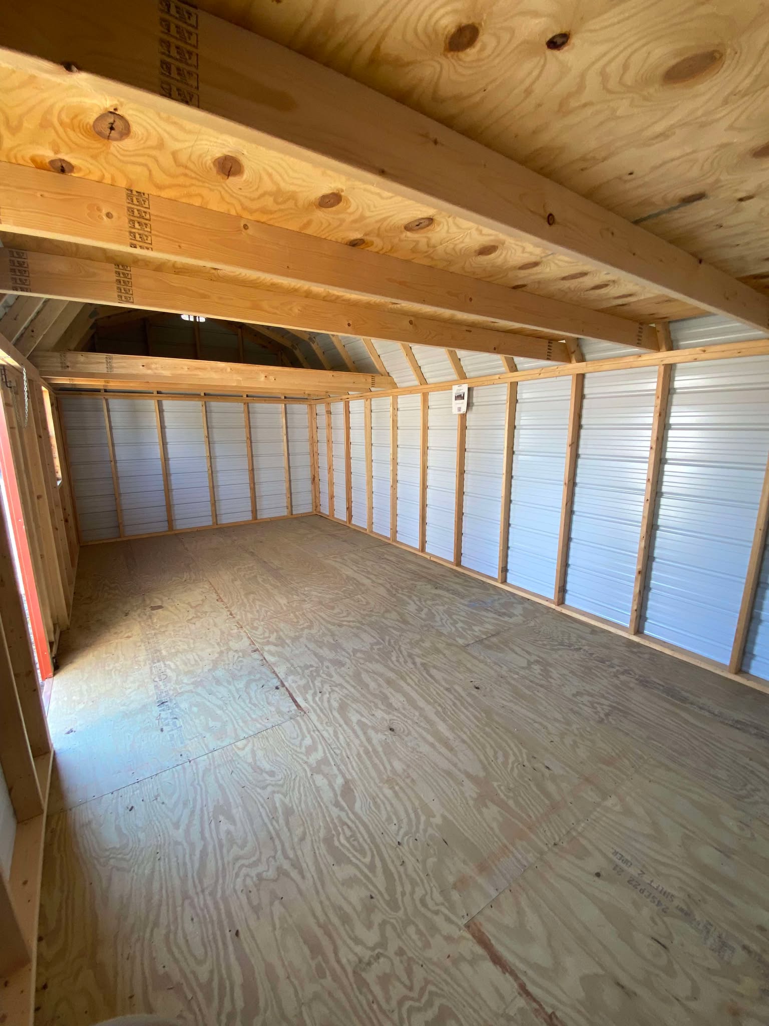 Metal Storage Building 12 x 24 w Double Lofts photo 5