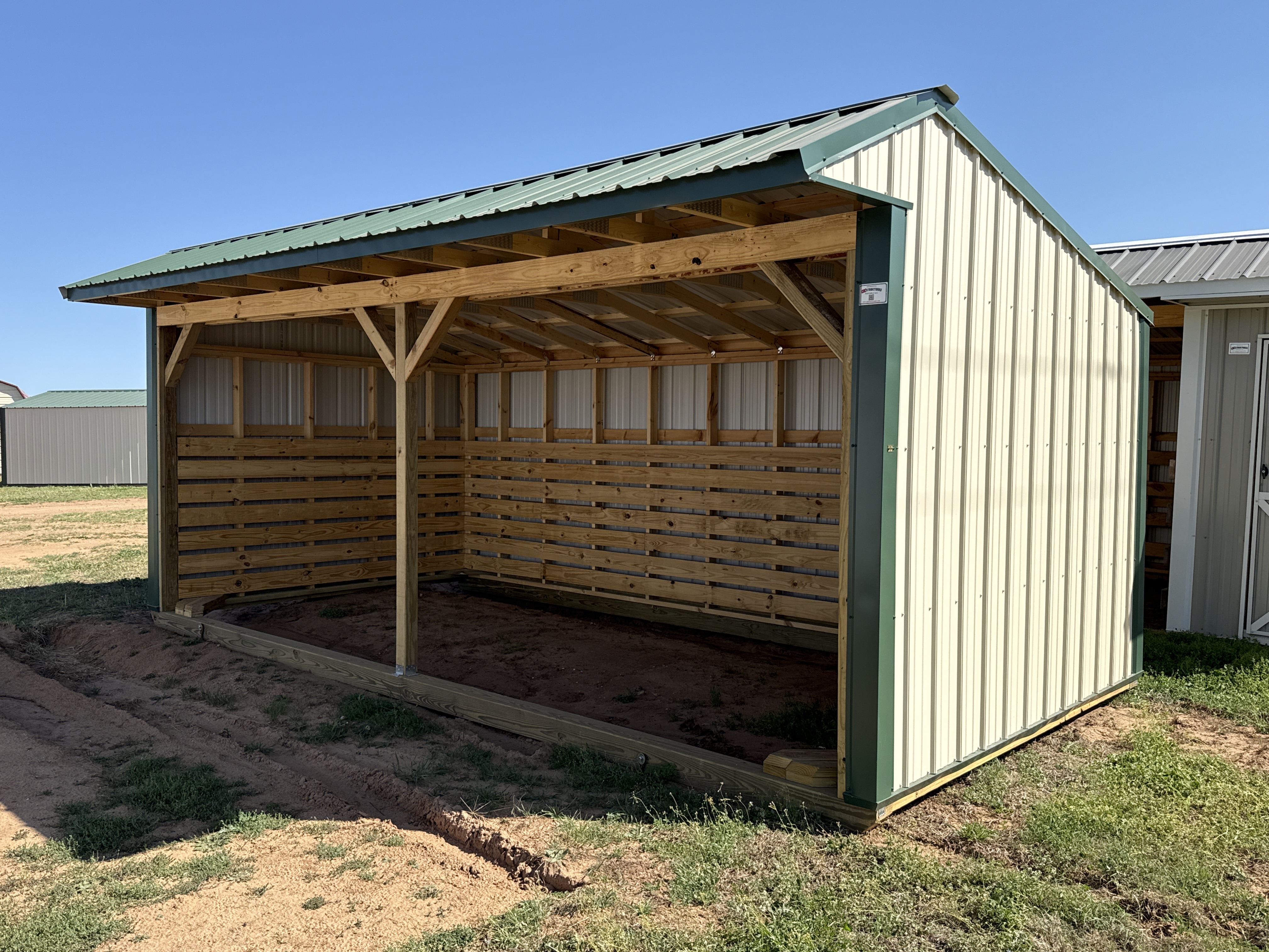 Metal Horse Barn 10 x 20