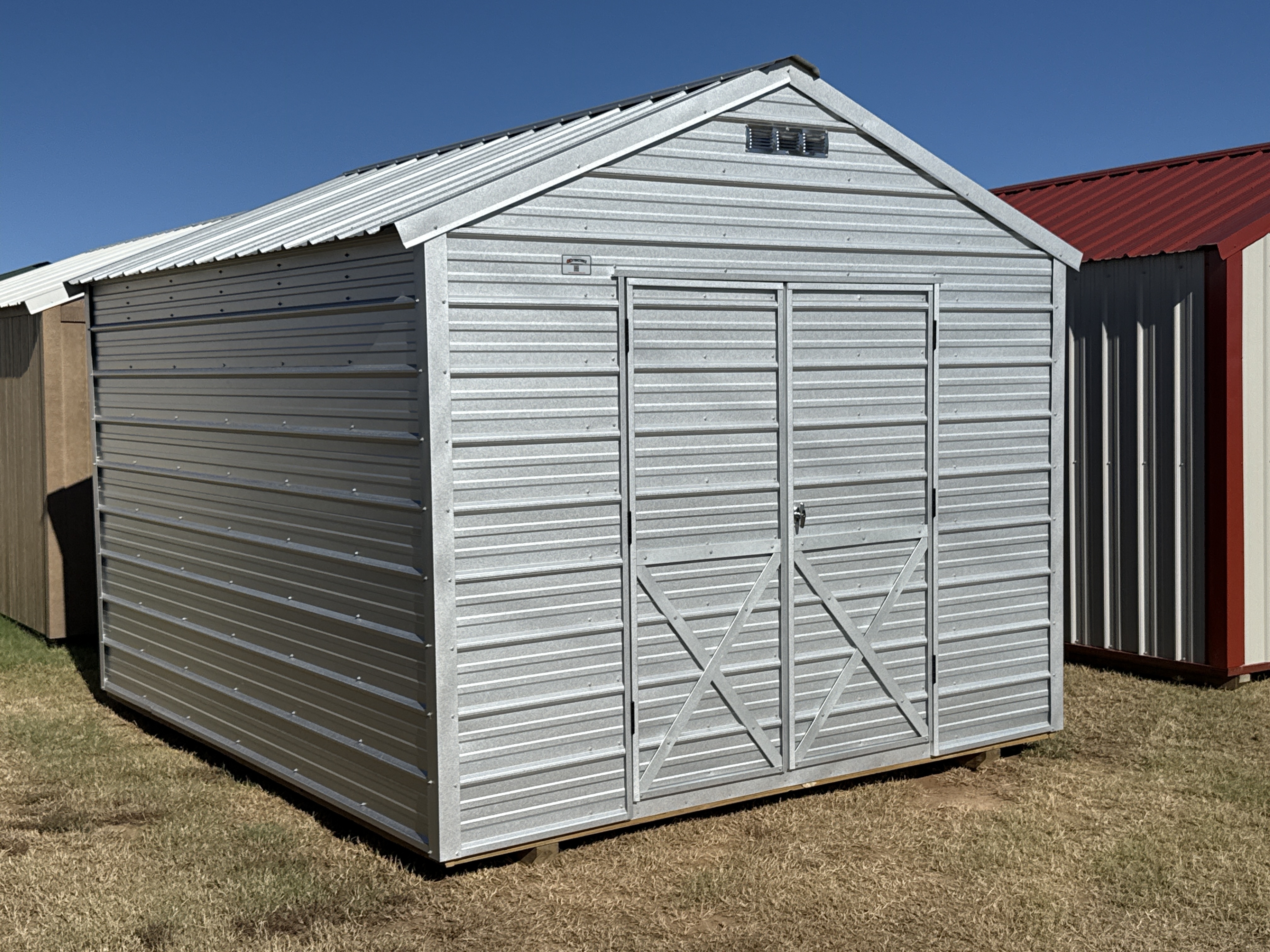 Metal Cottage Barn 10 x 12