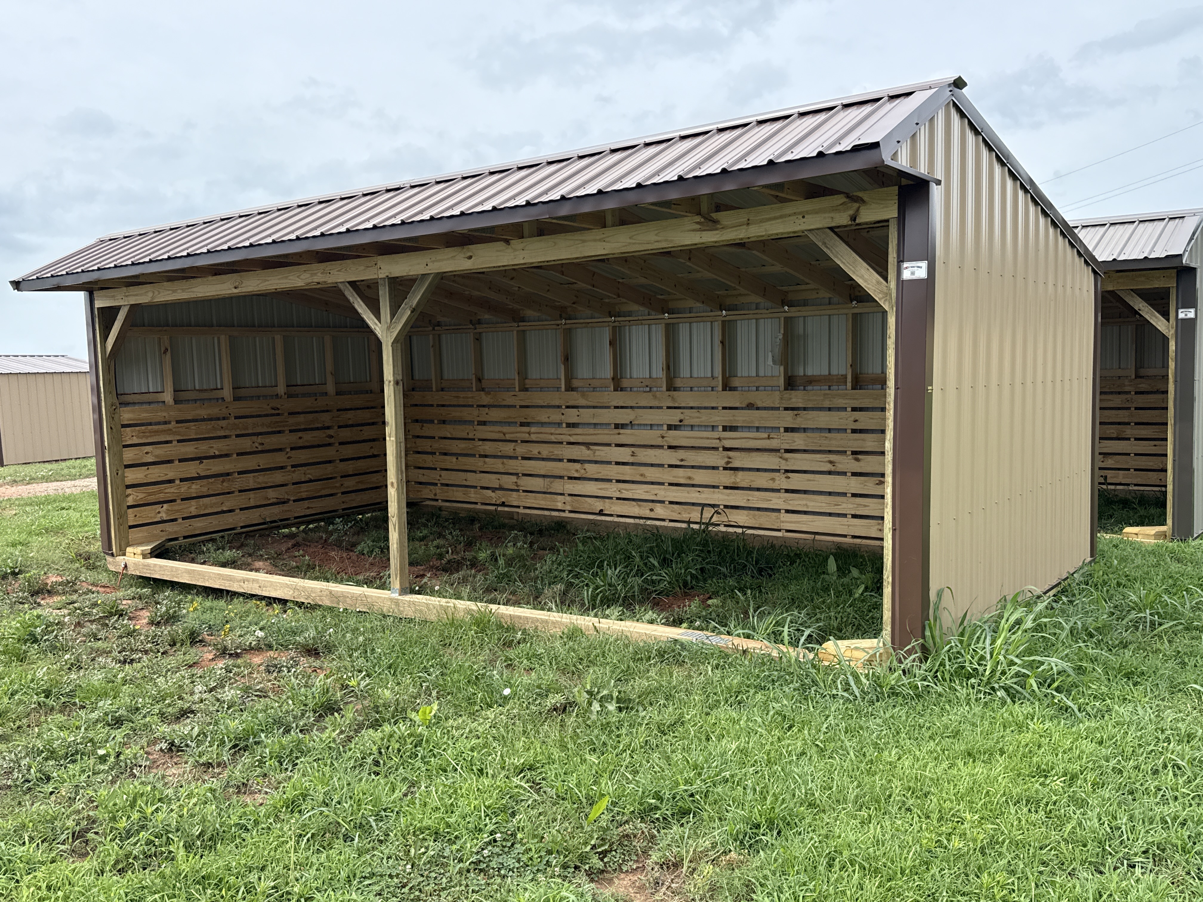 Metal Horse Barn 12 x 24