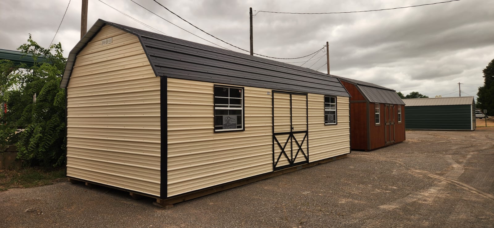 Metal Loft Barn 12 x 28