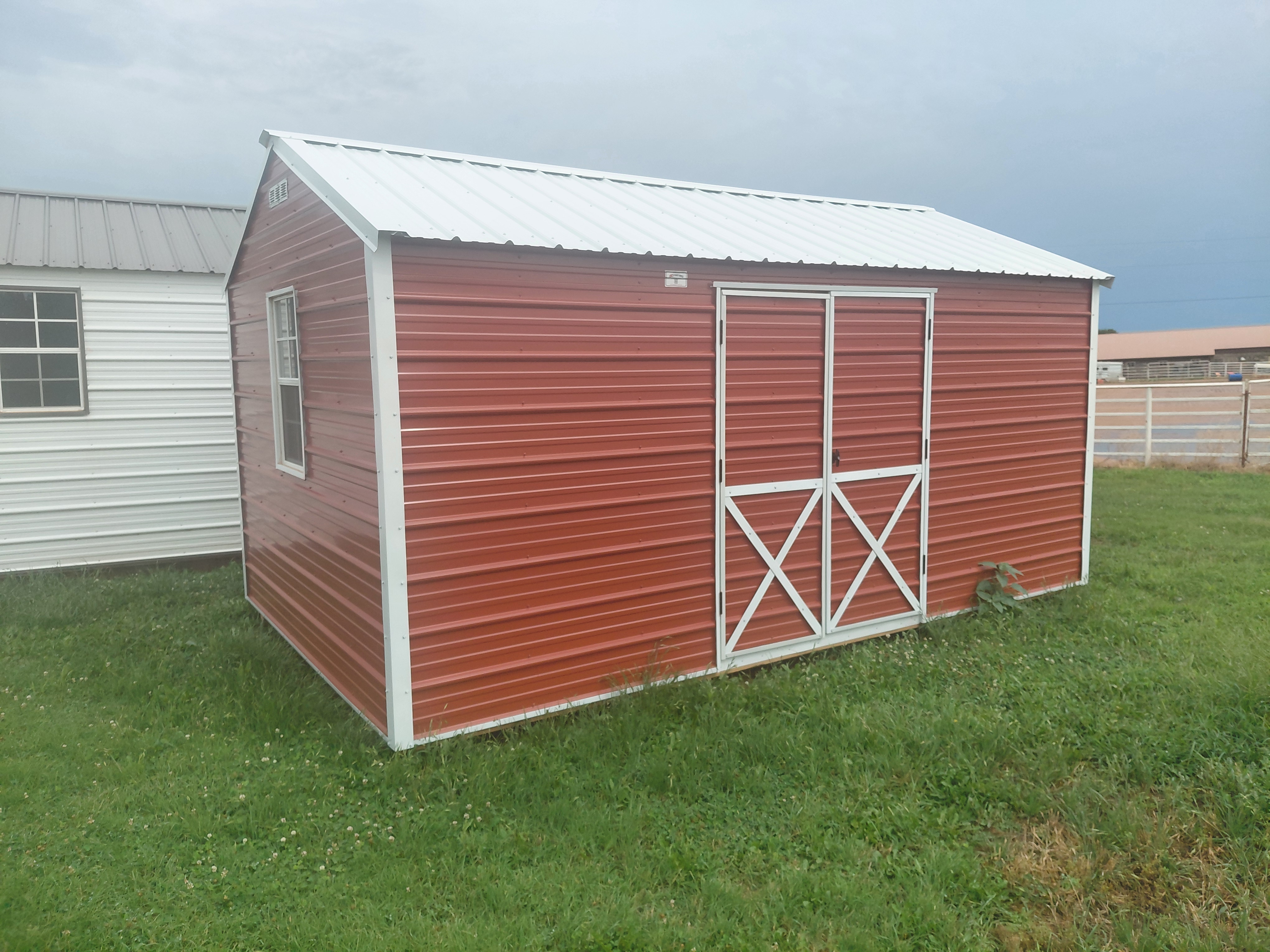Metal Cottage Barn 10 x 16