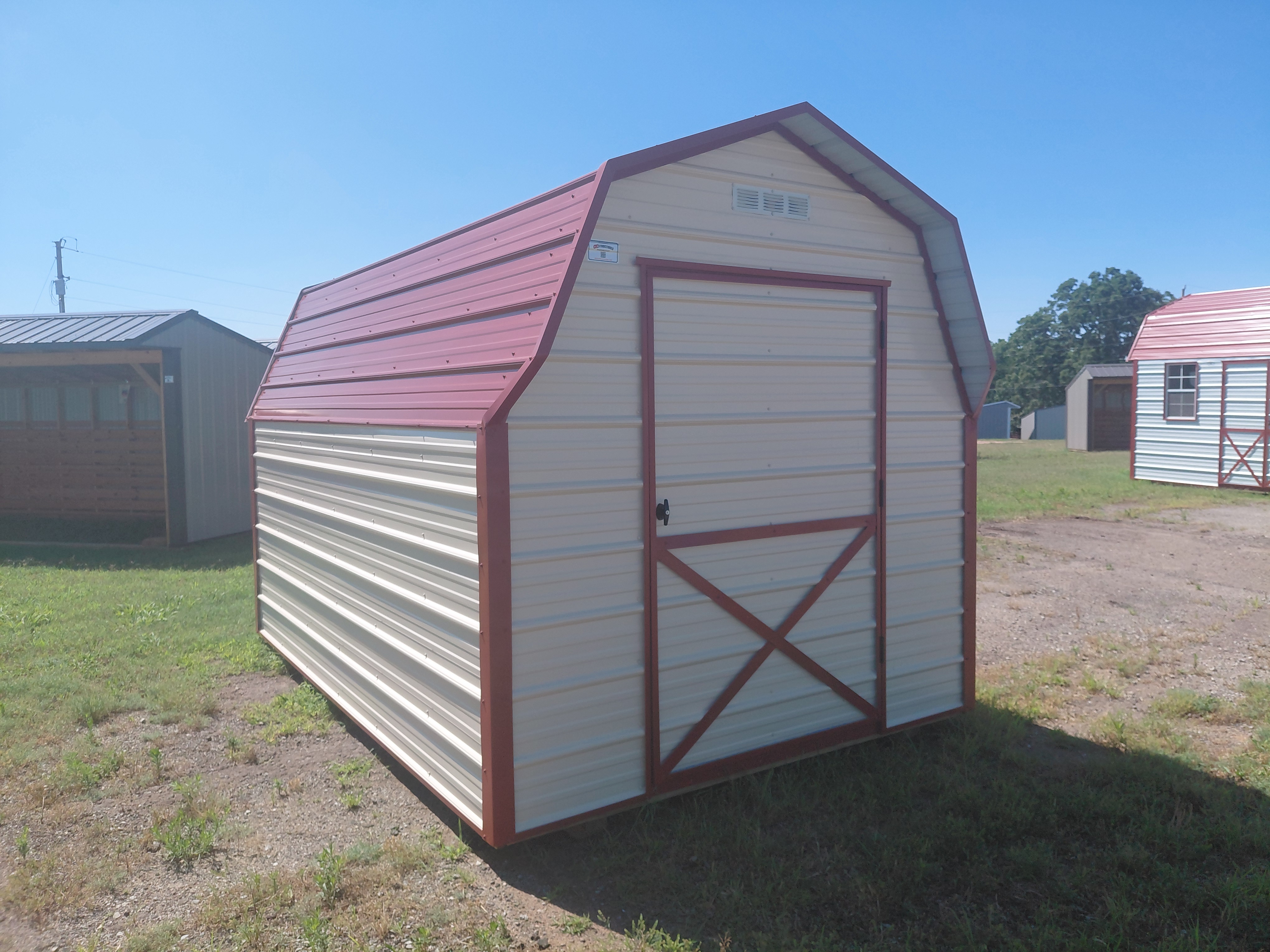 Metal Mini Barn 8 x 12
