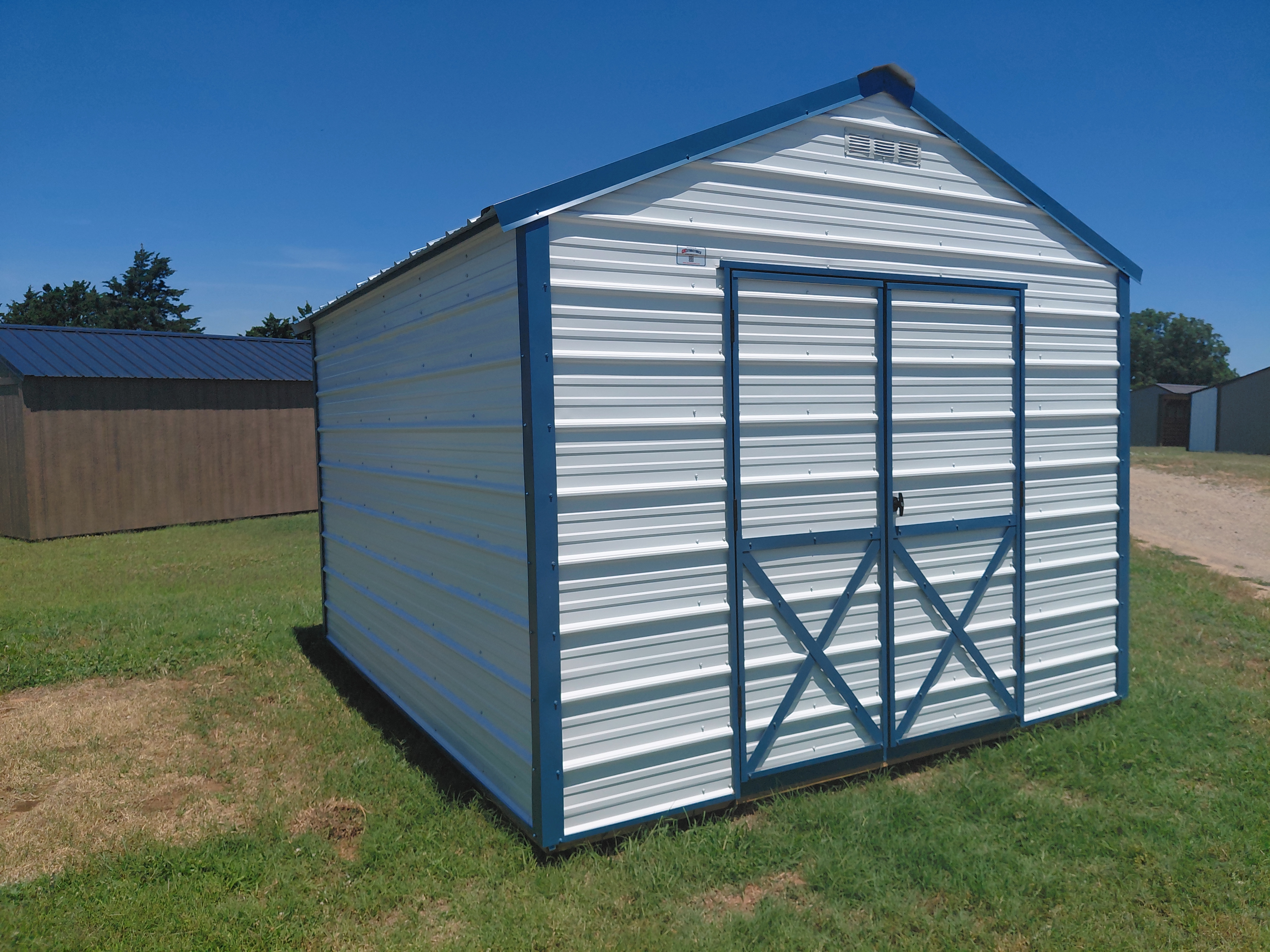 Metal Cottage Barn 10 x 12