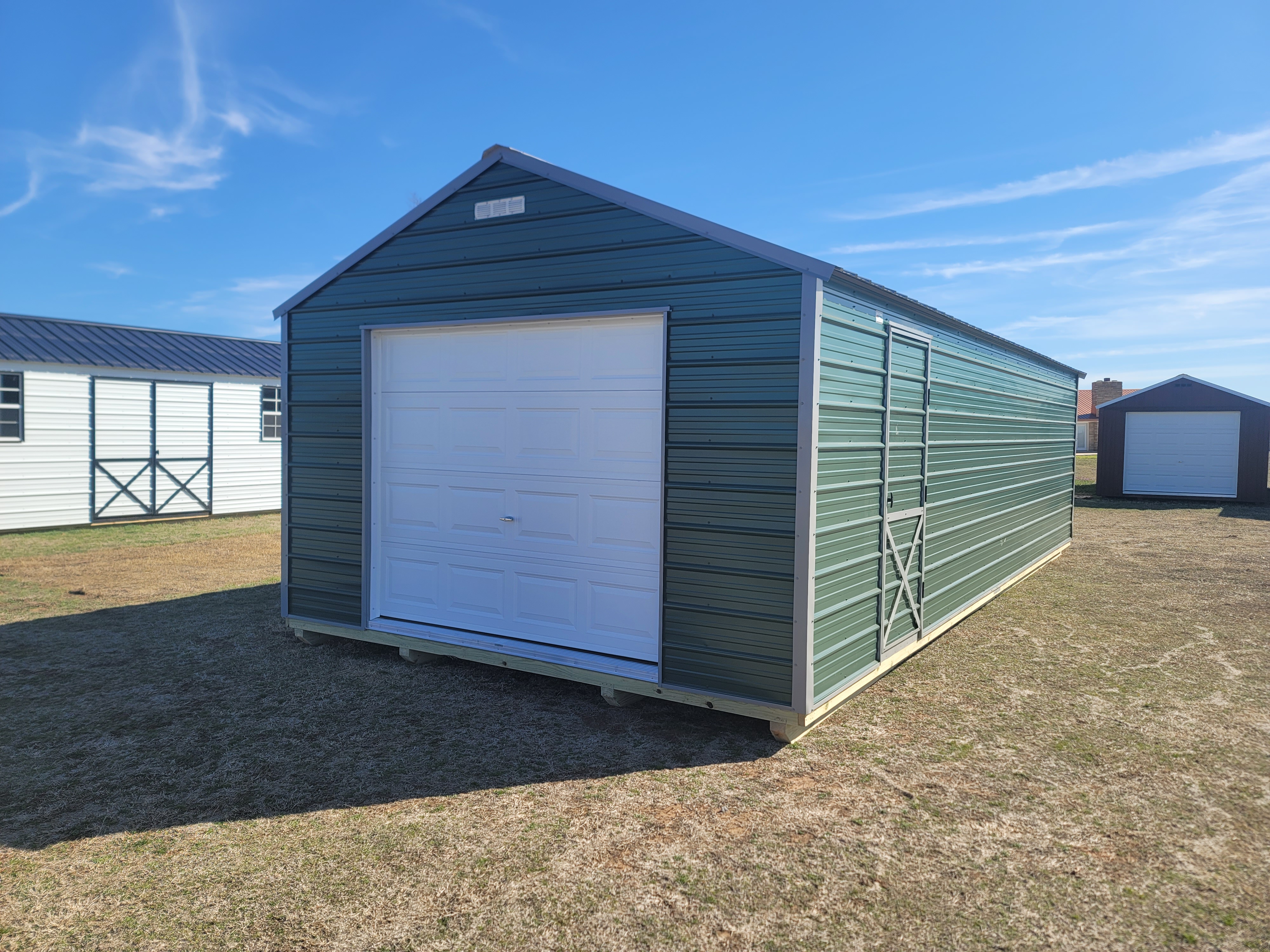 Metal Portable Garage 14 x 32