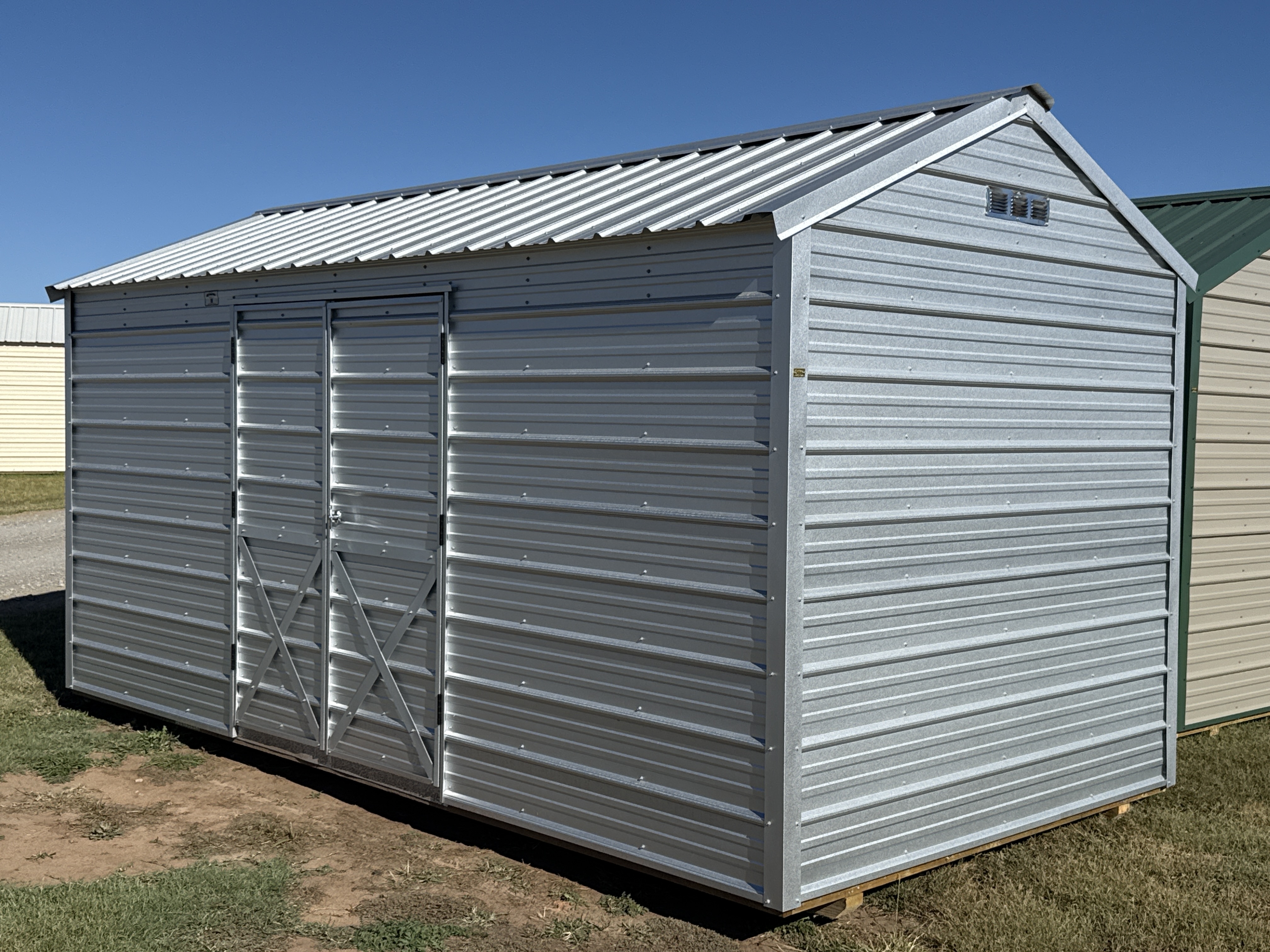 Metal Cottage Barn 8 x 16