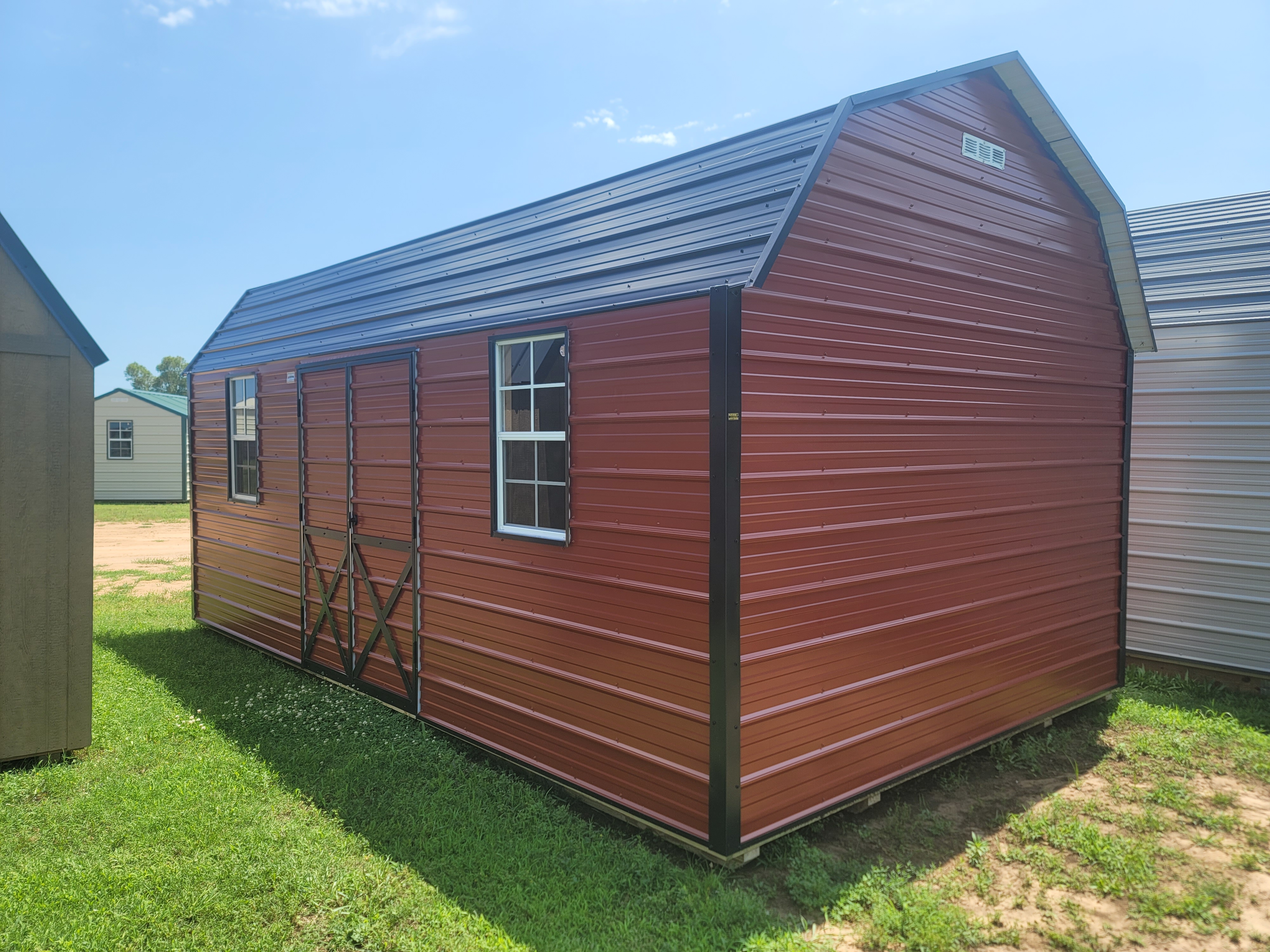 Metal Loft Barn 12 x 20