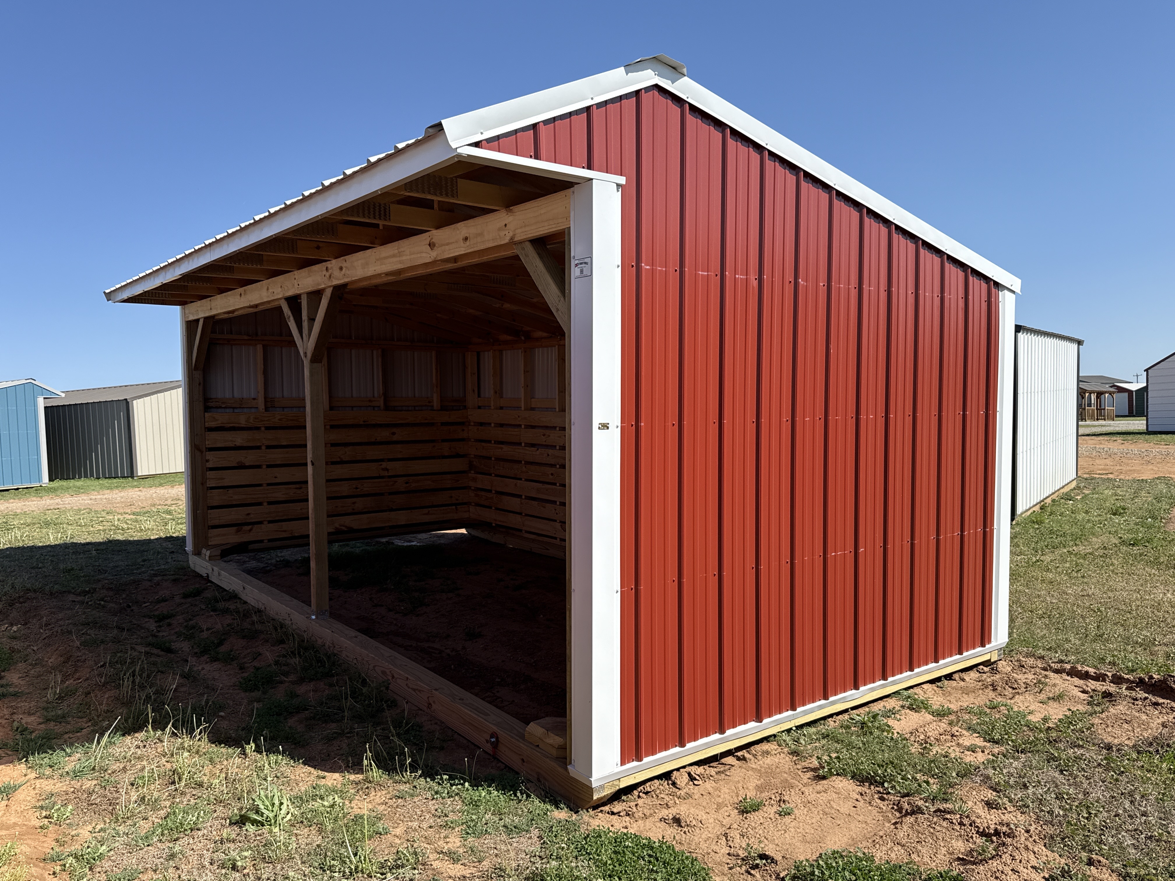 Metal Horse Barn 10 x 20